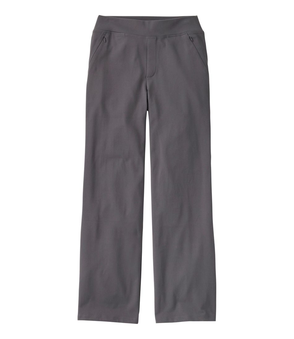 L.L.Bean Outlet | Women's Go-Anywhere Pants, High-Rise Wide-Leg