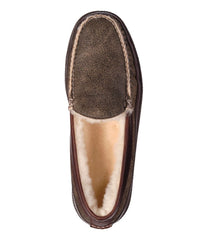 L.L.Bean New | Men's Lodge Moc Vibram® Slippers, Shearling