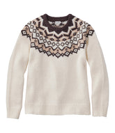 Cream Fair Isle,X-Small