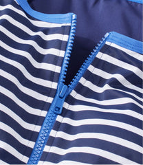 L.L.Bean New | Women's Coastal Essentials Swimwear, Long-Sleeve Tanksuit Print