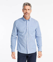 L.L.Bean Online | Men's Comfort Stretch® Oxford Shirt, Slightly Fitted Untucked Fit