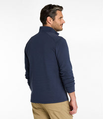 L.L.Bean Online | Men's VentureStretch Ottoman-Rib Pullover, Quarter-Zip