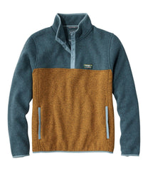 L.L.Bean US | Men's Sweater Fleece Pullover, Colorblock