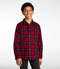 L.L.Bean Outlet | Kids' Scotch Plaid Flannel Shirt