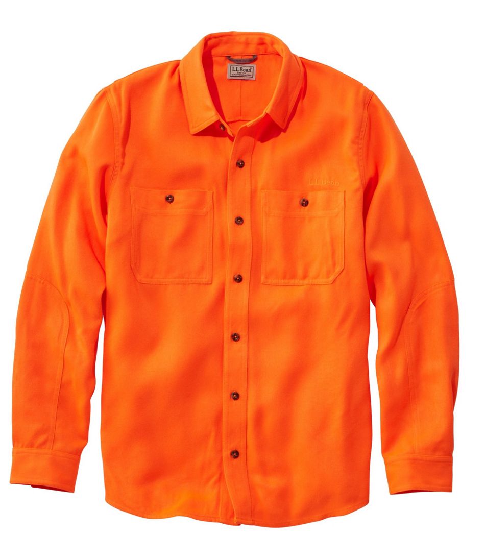 L.L.Bean Online | Men's Double L Field Shirt, Hunter Orange