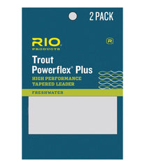 L.L.Bean US | Rio Powerflex Plus 9' Tapered Leaders, 2-Pack