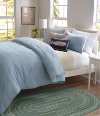 L.L.Bean New | Braided Wool Rug, Oval