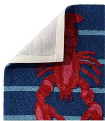 L.L.Bean Sale | Indoor/Outdoor Vacationland Runner, Lobsters
