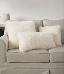 L.L.Bean Discount | Sheepskin Throw Pillow, 11" x 22"