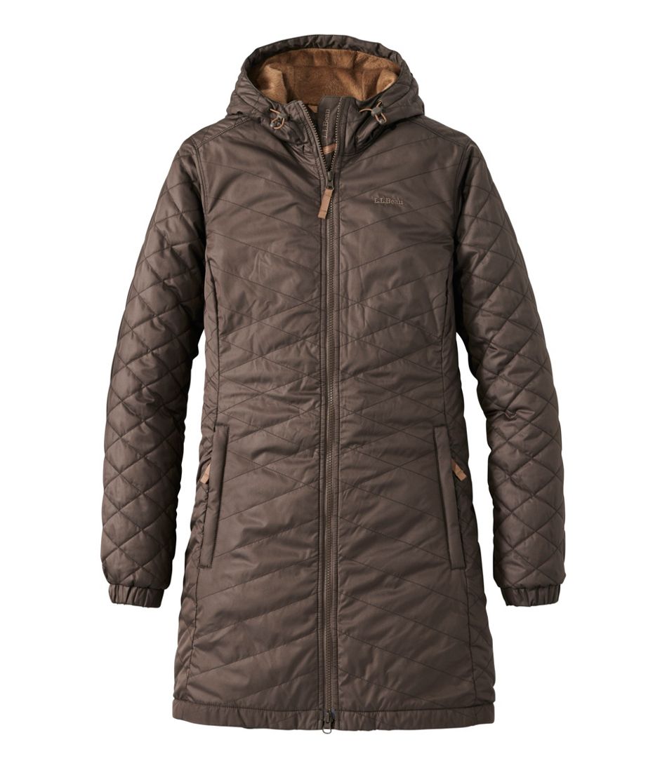 L.L.Bean Sale | Women's Fleece-Lined Primaloft Coat