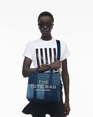 Marc Jacobs The Denim Medium Tote Bag Blue Denim BAGS