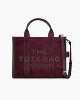 Marc Jacobs The Suede Medium Tote Bag Dark Plum BAGS