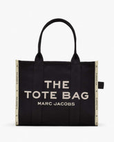 Marc Jacobs The Jacquard Large Tote Bag Black BAGS