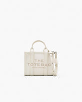 Marc Jacobs The Leather Crossbody Tote Bag Cotton/Silver BAGS