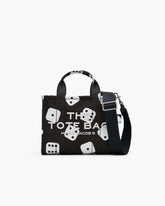 Marc Jacobs Derrick Adams X Marc Jacobs Canvas Small Tote Bag Black/White BAGS