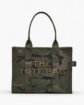 Marc Jacobs The Camo Jacquard Large Tote Bag Camo Multi BAGS