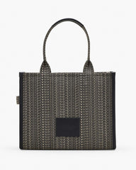 Marc Jacobs The Monogram Jacquard Large Tote Bag Beige Multi BAGS