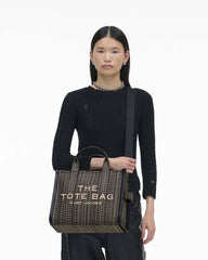 Marc Jacobs The Monogram Jacquard Medium Tote Bag Beige Multi BAGS