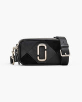 Marc Jacobs The Suede Patchwork Snapshot Black Multi BAGS|NEW ARRIVALS