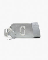 Marc Jacobs The Metallic Snapshot Dtm Silver BAGS