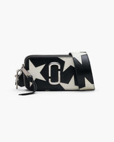 Marc Jacobs The Star Patchwork Leather Snapshot Black/White BAGS