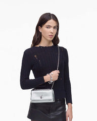 Marc Jacobs The Metallic Dual Chain Mini Bag Silver BAGS