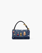 Marc Jacobs The Trinket Charm Denim Mini Dual Bag Medium Wash Multi BAGS|NEW ARRIVALS