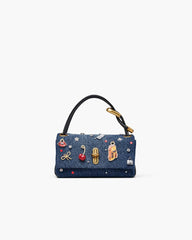Marc Jacobs The Trinket Charm Denim Mini Dual Bag Medium Wash Multi BAGS|NEW ARRIVALS