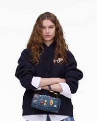 Marc Jacobs The Trinket Charm Denim Mini Dual Bag Medium Wash Multi BAGS|NEW ARRIVALS