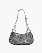 Marc Jacobs The Sequin Charm Shoulder Bag Silver BAGS|NEW ARRIVALS