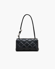 Marc Jacobs The Quilted Mini Dual Shoulder Bag Black BAGS