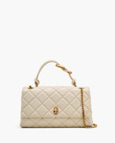 Marc Jacobs The Quilted Dual Convertible Shoulder Bag Cloud White BAGS