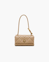 Marc Jacobs The Quilted Mini Dual Shoulder Bag Camel BAGS