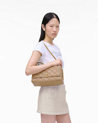 Marc Jacobs The Quilted Dual Convertible Shoulder Bag Camel BAGS