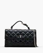 Marc Jacobs The Quilted XL Dual Convertible Shoulder Bag Black BAGS