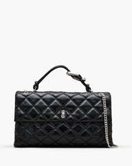 Marc Jacobs The Quilted XL Dual Convertible Shoulder Bag Black BAGS