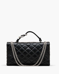 Marc Jacobs The Quilted XL Dual Convertible Shoulder Bag Black BAGS