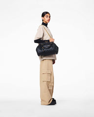 Marc Jacobs Re-Edition Quilted Leather Stam Bag Black BAGS