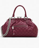 Marc Jacobs Re-Edition Quilted Leather Stam Bag Cherry BAGS
