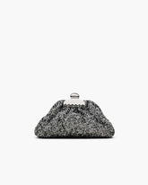 Marc Jacobs The Sequin Glam Small Clutch Silver BAGS|NEW ARRIVALS