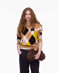Marc Jacobs The Faux Fur Glam Small Clutch Dark Brown BAGS|NEW ARRIVALS