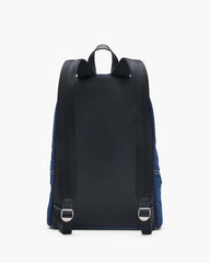 Marc Jacobs The Biker Colorblock Denim Large Backpack Indigo Multi BAGS