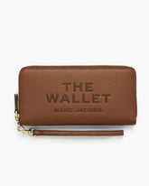 Marc Jacobs The Leather Continental Wallet Argan Oil WALLETS