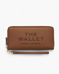 Marc Jacobs The Leather Continental Wallet Argan Oil WALLETS
