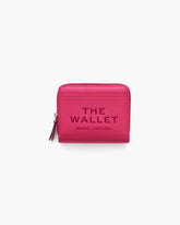 Marc Jacobs The Leather Mini Compact Wallet Raspberry Pink WALLETS