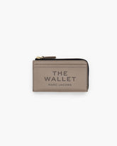 Marc Jacobs The Leather Top Zip Multi Wallet Cement WALLETS