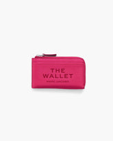 Marc Jacobs The Leather Top Zip Multi Wallet Raspberry Pink WALLETS