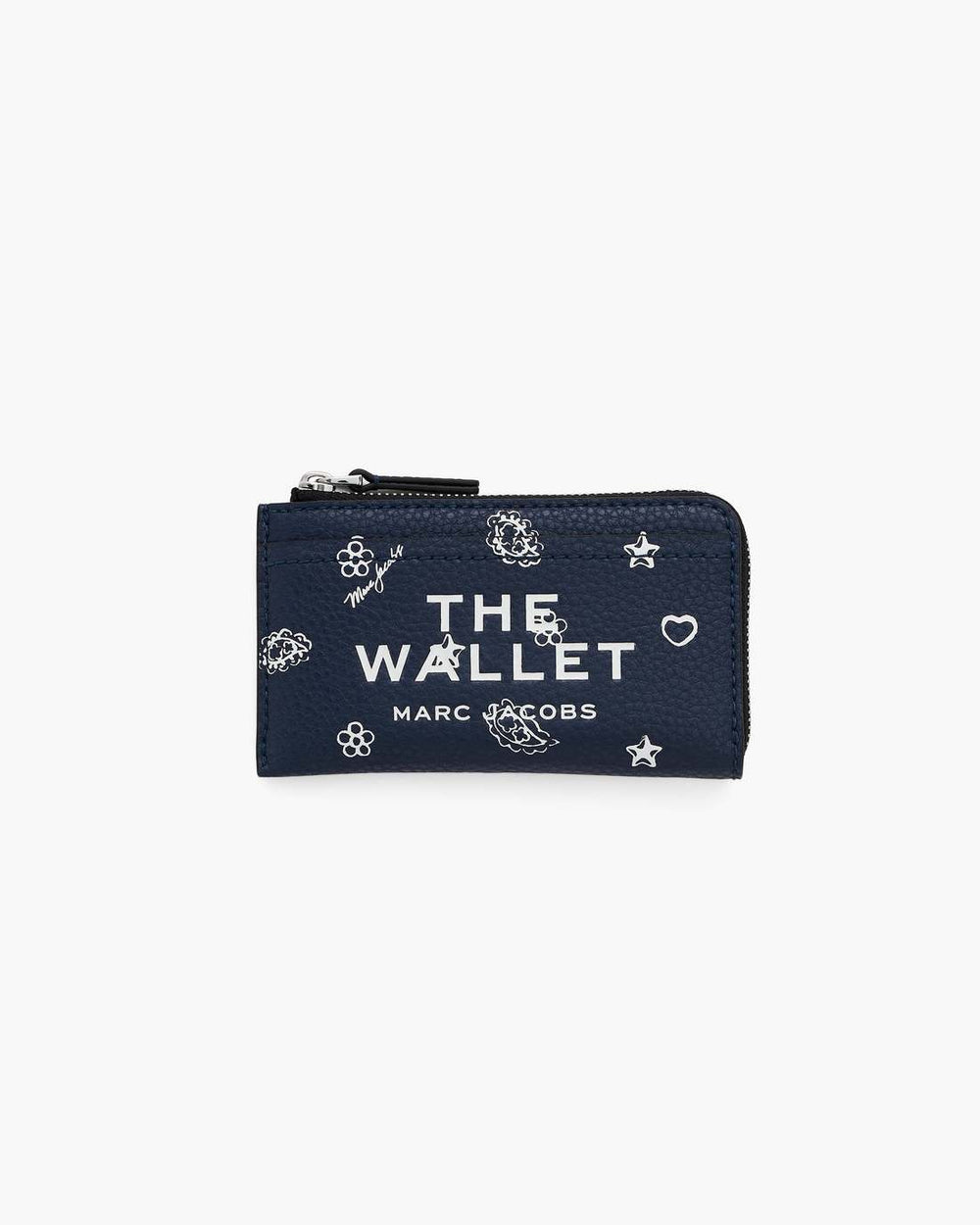 Marc Jacobs The Bandana Top Zip Multi Wallet Navy Multi WALLETS|NEW ARRIVALS