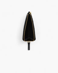 Marc Jacobs The Leather Top Zip Multi Wallet Black WALLETS