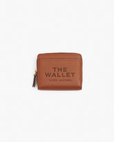 Marc Jacobs The Leather Mini Compact Wallet Argan Oil WALLETS
